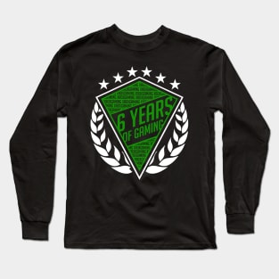 6th Year Anniversary (GREEN) Long Sleeve T-Shirt